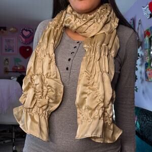 Vintage Y2K ruched scarf